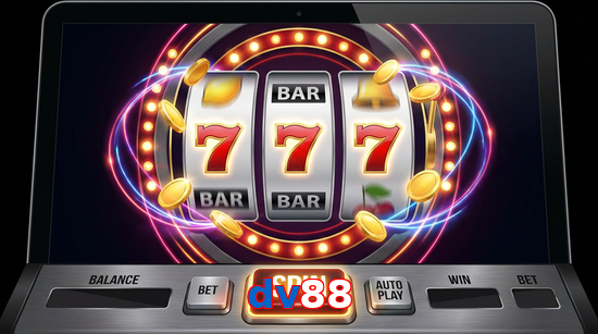 Main screen of Dv88 slots page for PK players